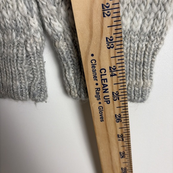 Lucky Brand Women's Gray Sweater Size Large Boho Classic Outdoor Ski Cottagecore - Picture 14 of 14